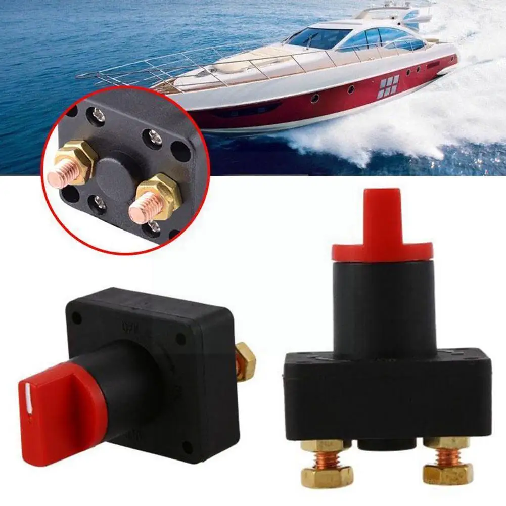 

Small Current Power Supply Cut-off Switch Car Modification Emergency Stop Cut-off Pole Parts Battery Separator Switch X7R6