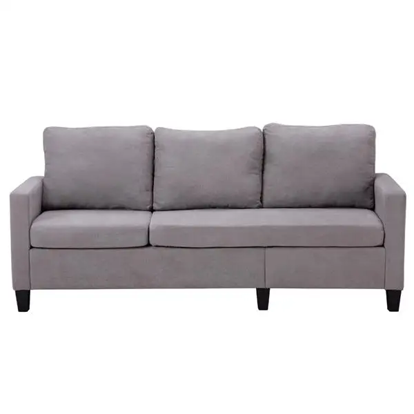 

【USA READY STOCK】Double Chaise Longue Combination Sofa Light Grey