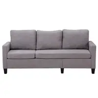 【USA READY STOCK】Double Chaise Longue Combination Sofa Light Grey