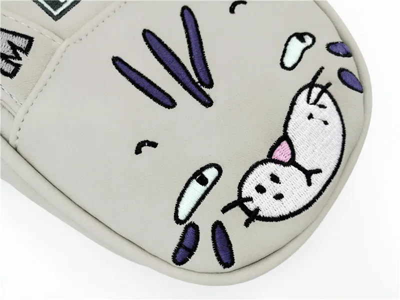 Тускло на кошка колотушка Для Гольфа Клюшка Голова Чехол из искусственной кожи