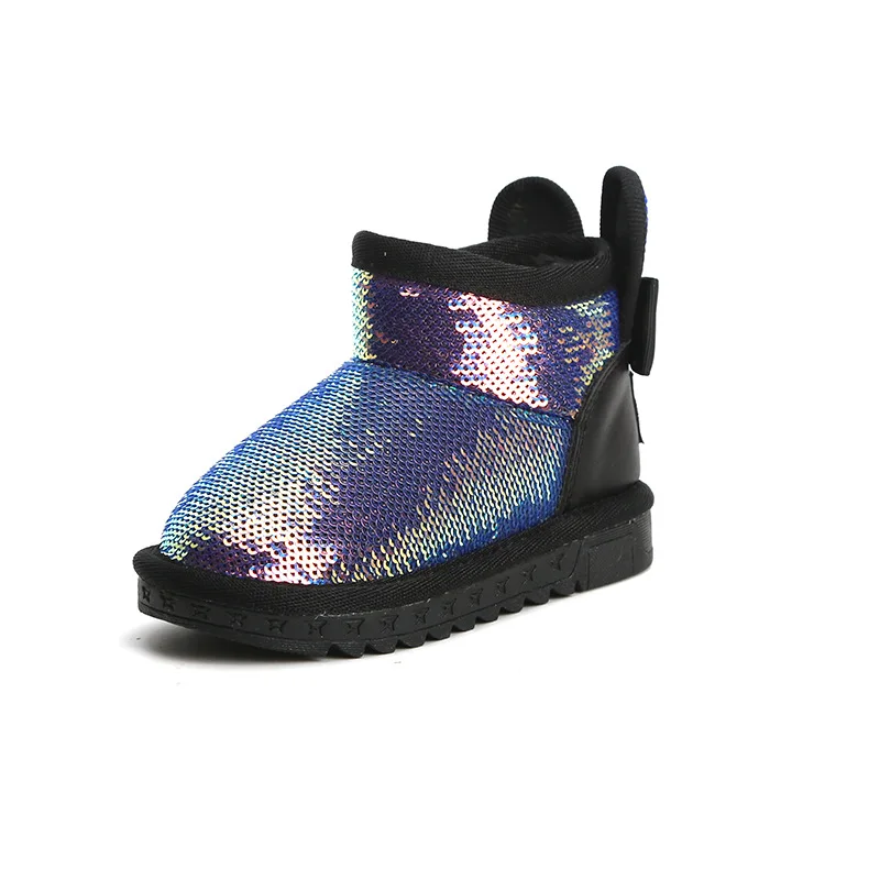 Зимняя обувь для девочек яркая детская из хлопка теплая зимняя обувь|Обувь детей