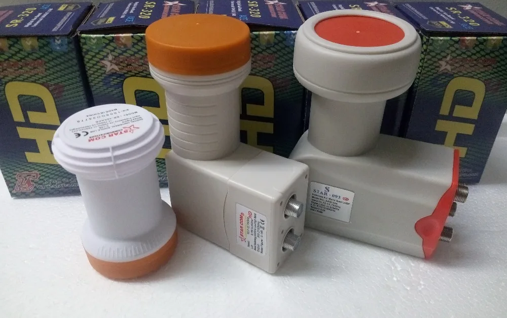 Лучший сигнал Full HD универсальный KU группа single LNB, Twin LNB и Quad LNB из водонепроницаемого материала с высоким коэффициентом усиления низкий уровень шума спутниковый LNB