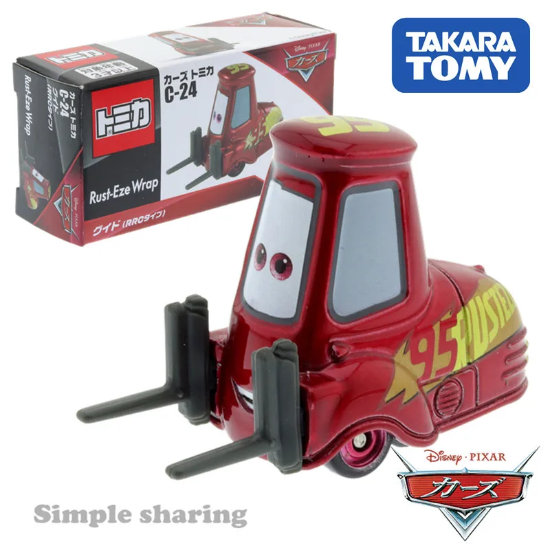 

TAKARA TOMY TOMICA Disney Pixar Cars C-24 Guido RRC Type Hot Pop Kids Toys Motor Vehicle Diecast Metal Model