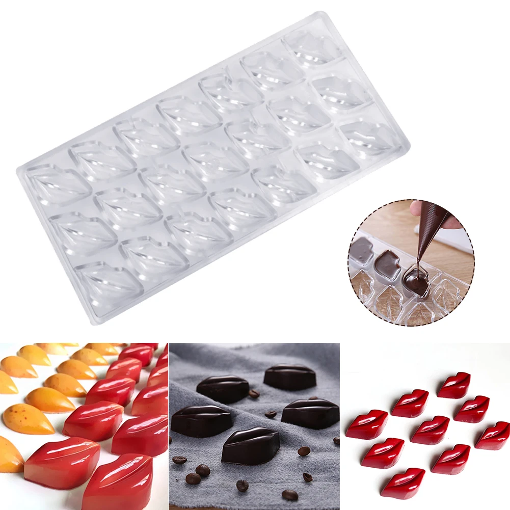 

Polycarbonate Chocolate Molds Tools Tray Form Mold for Chocolates Bar Cake Mould Confectionery Baking Pastry Bakery Tools