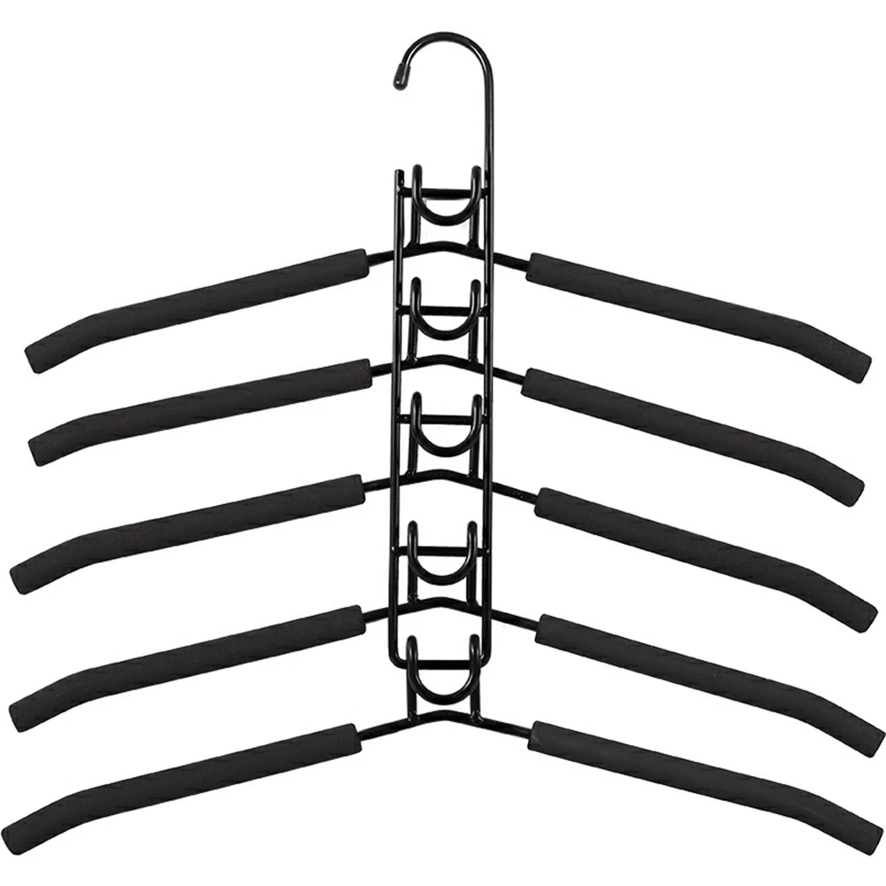 

Anti-slip EVA Metal Clothes Cloth Hanger Dryer Drying Clothing Rack Hangers For Tumble Hanging Laundry Stand Telescopic Clothes