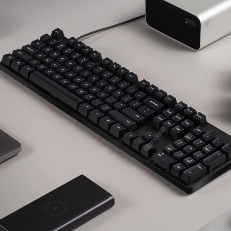 Механическая игровая клавиатура Xiaomi клавишные колпачки из ПБТ с вишневой