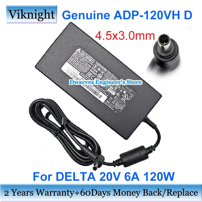 Оригинальное зарядное устройство для ноутбука DELTA 20V 6A A17-120P2A AC адаптер для MSI CF63 THIN 10SC 10SC-005FR ADP-120VH 10sc-017fox