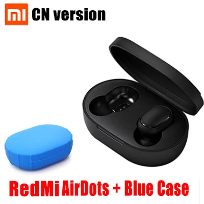 CN Package 4 Xiaomi Redmi Airdots True беспроводной Bluetooth 5,0 наушники TWS наушники Handsfree Eeadphones AI управление с микрофоном - Цвет: CN Package 4