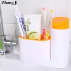 Zhangji кухонный дозатор жидкого мыла с держатель губки для ванной многофункциональный ABS ручной дозатор мыла