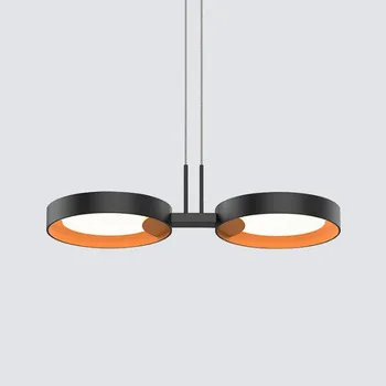 2019 New Arrival Simple Design Double Head Aluminum Pendant Lamp For Indoor Luminaire Suspendu lustre pendente | Лампы и освещение