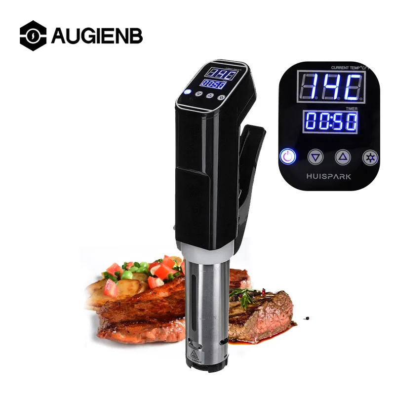 24 Month Warranty Sous Vide Cooker 2000W Powerful Immersion Circulator - LCD Digital Timer Display Stainless Steel