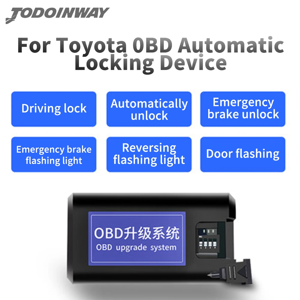 

Смарт-система бортовой диагностики автомобиля, подключи и работай, управление дверным доводчиком, модуль дверного шкафчика для Toyota REIZ 2013 ...