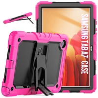 10 4 inch t500 t505 3 layer rugged full body protection heavy duty cover with stand kids tablet for samsung galaxy tab a7 case