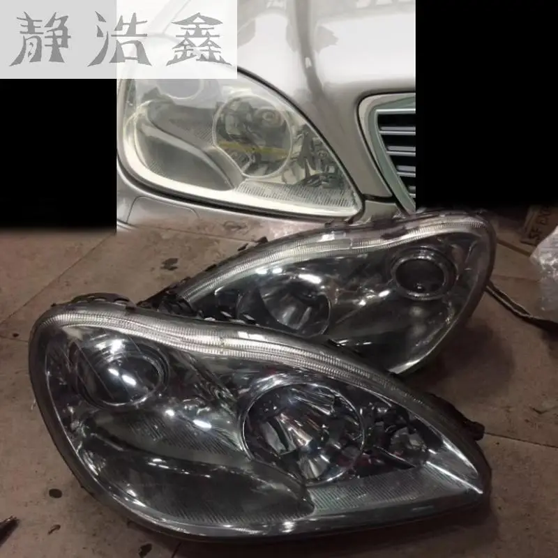 Абажур для передней фары пластиковая защитная крышка стекло лампы Mercedes Benz w220 S600