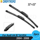 Щетки стеклоочистителя LHD для Audi A4 B7 S4 RS4 2004-2008, 22 + 22 дюйма