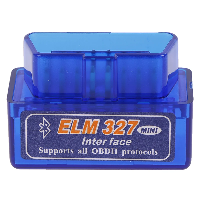 

Bluetooth V2.1 Mini Elm 327 OBDII Scanner OBD Car Diagnostic Tool Code Reader