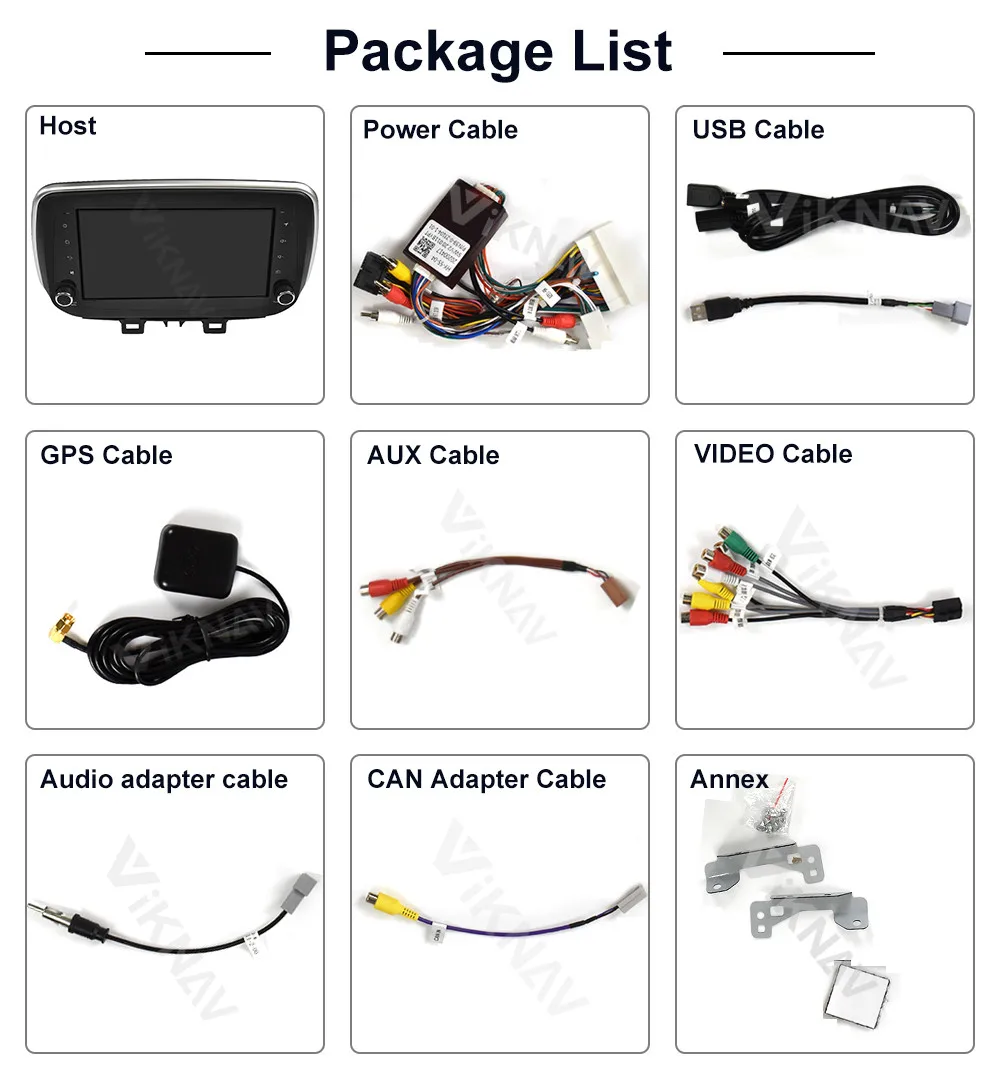 Автомагнитола для Hyundai IX35 Tucson 2018-2020 г. Android экран GPS-навигация мультимедийный плеер
