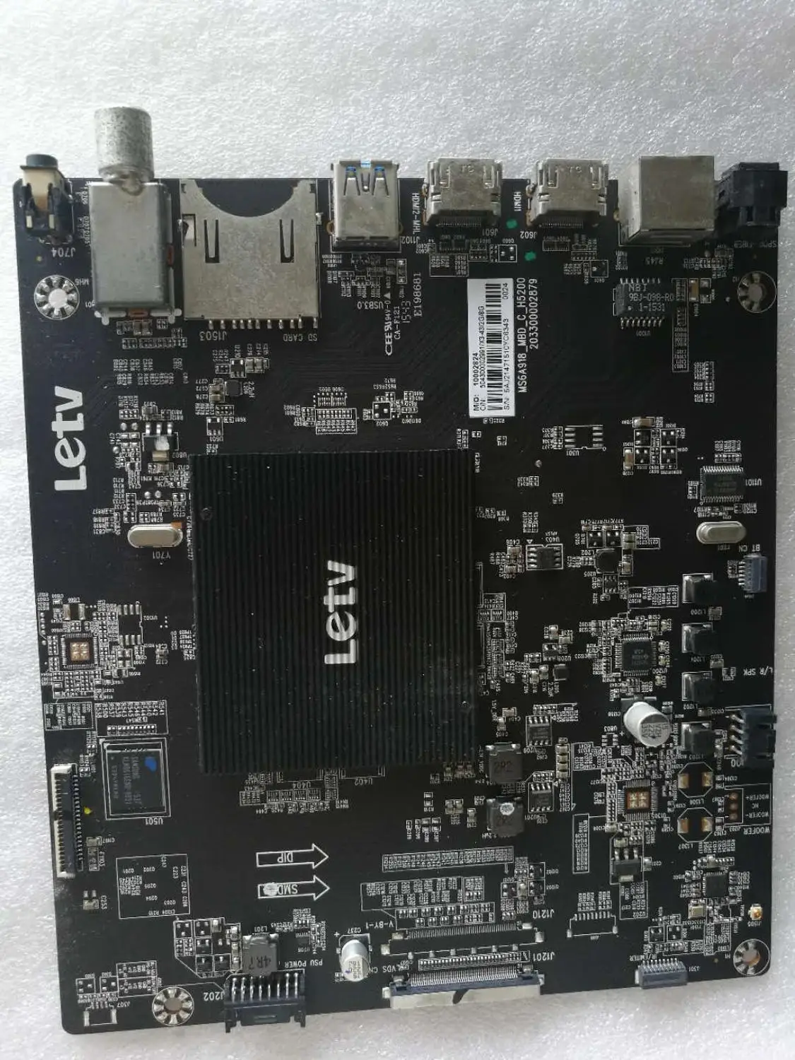 

Original X3 43 L433LN motherboard MS6A918.703 H5200 standard 203300002879 screen 43