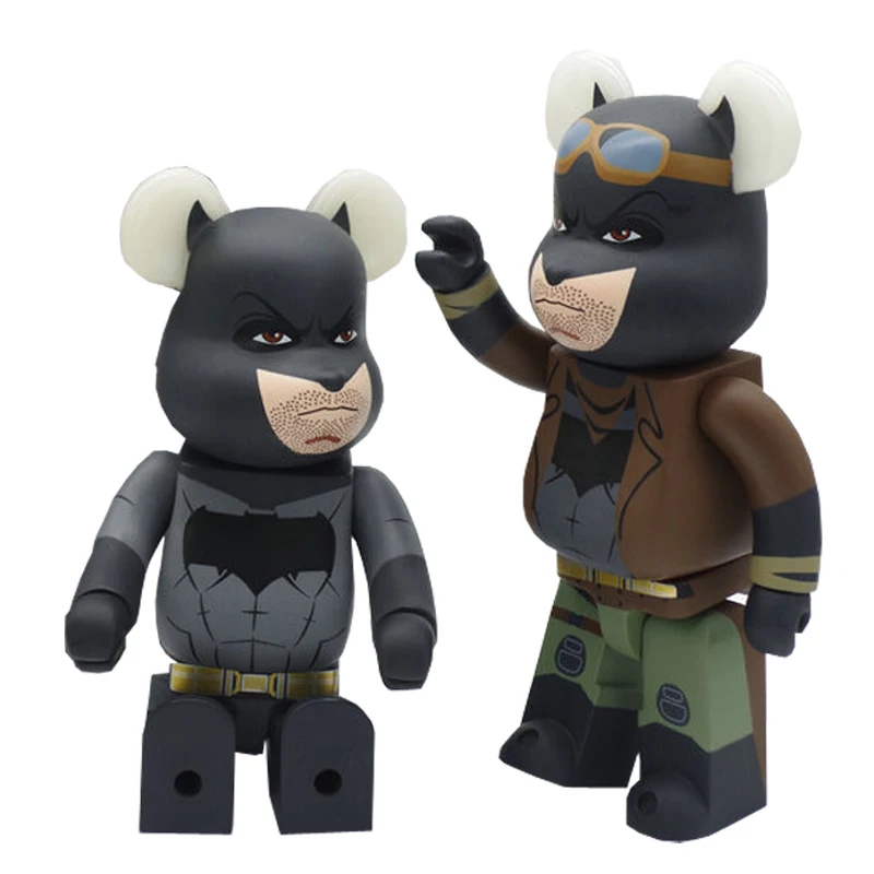 

Hot Sale Bear bricklys 400% 28cm Bearbricklys Violence Kaw Action Figure Collectible Model Toy DecorationJapan Anime