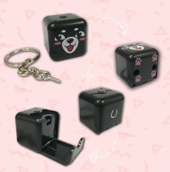 Креативная бижутерия держатель для телефона в виде мини-блока из мультфильма