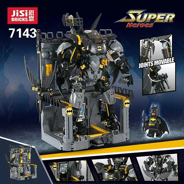 Decool 7144 Technic, новейший комплект совместимых автомобилей с бэтмобилем, объемные блоки, MOC-15506 кубики DC Super Heroes