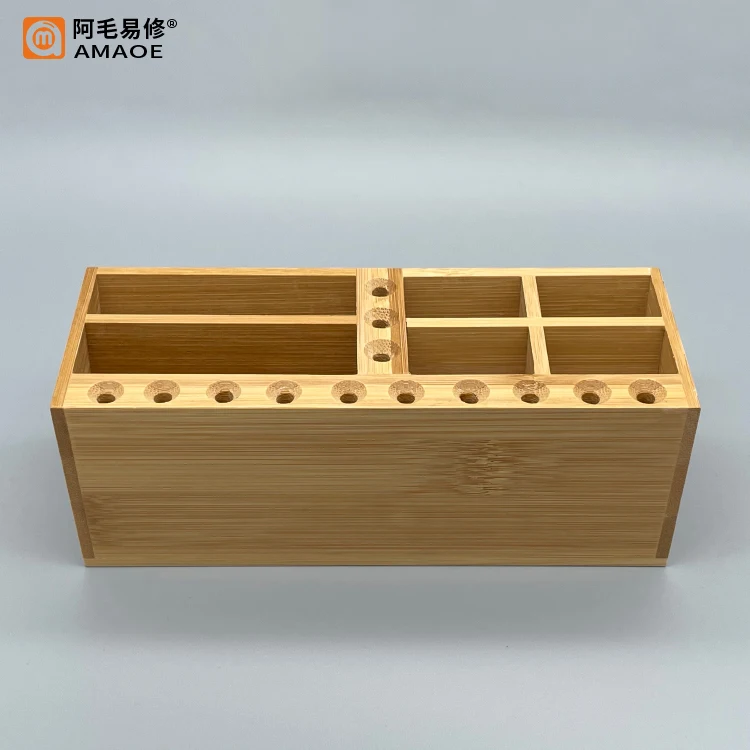 

Amaoe M63 Storage Stand Box Bamboo Rack Organizing Holder Container Receiving Stand Mobile Phone Maintenance Tool Accessories