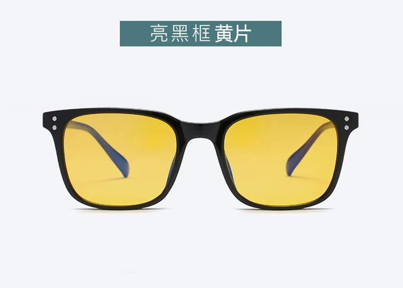 Bright black frame Фильм Kingsman золотой круг секретный сервис косплей аксессуары реквизит очки топ pc Рамка Британский Стиль очки - Цвет: Bright black frame