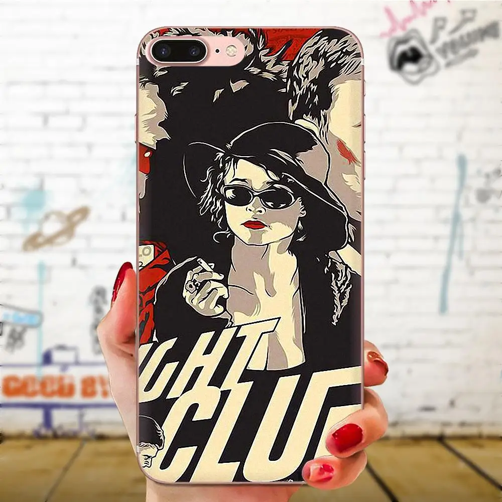 Мягкий чехол для Xiaomi Redmi Note 2 3 3S 4 4A 4X5 5A 6 6A Pro Plus Fight Club Movie Poster популярный | Мобильные