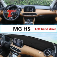 taijs factory 3colors casual simple polyester fibre car dashboard cover for mg hs left hand drive