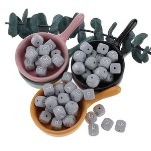 Бусины силиконовые для прорезывателя зубов, 100 шт.