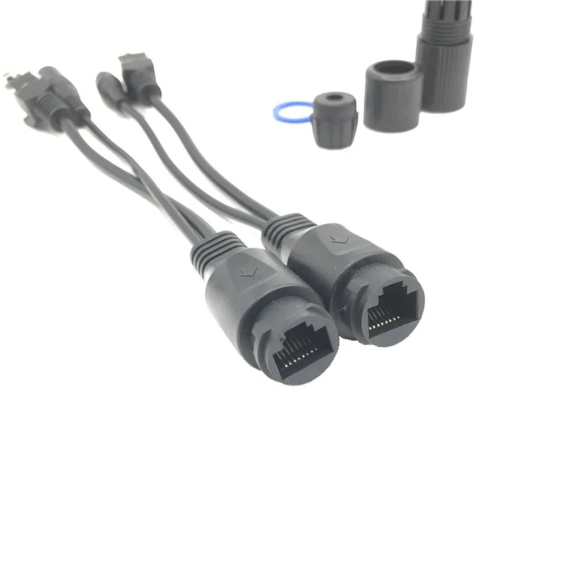 Кабель POE для IP-камеры Пассивный адаптер Power Over Ethernet разветвитель инжектор модуль