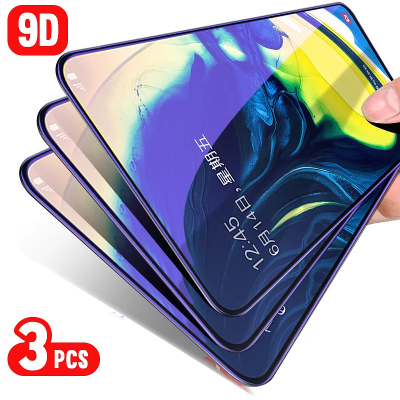 Закаленное стекло для Samsung S10e m30s A70 A50 A50S A40 A30S A20E A10S Защитная пленка Galaxy A7 2018
