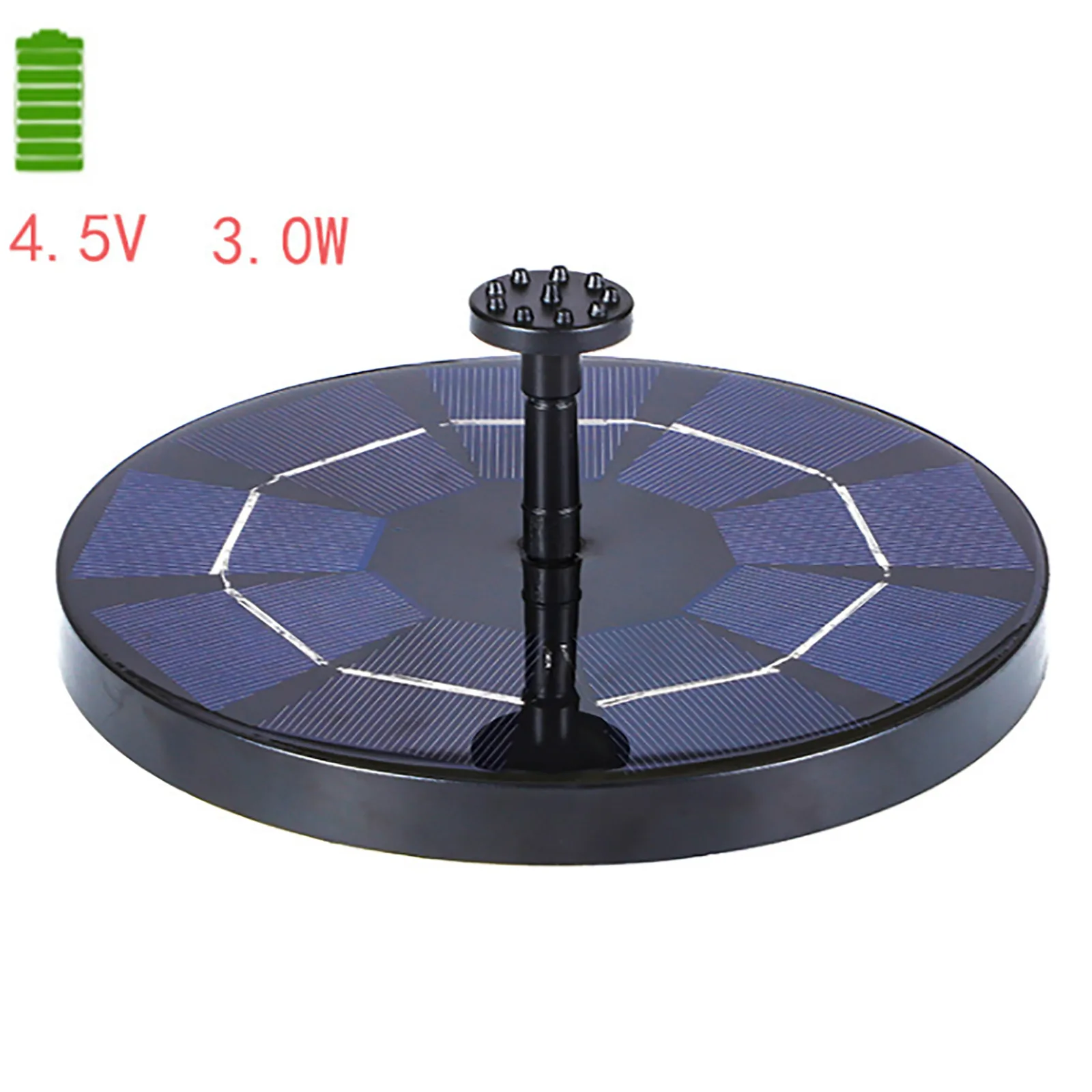 

Плавающий садовый фонтан на солнечной батарее, декоративный фонтан с питанием от солнечной панели, для украшения сада