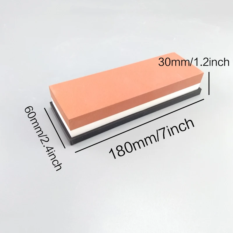 Двухсторонний Профессиональный точильный камень белый корунд Многоуровневая
