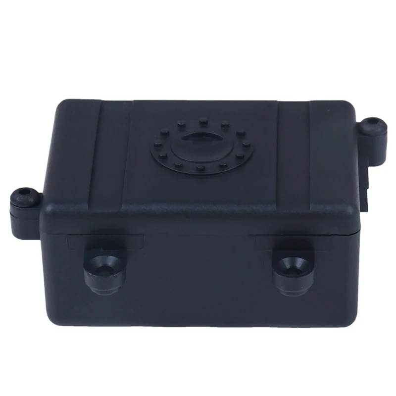 

Black 1:10 Receiver Box RC Car Radio Box For 1/10 RC Rock Crawler Car SCX10 D90