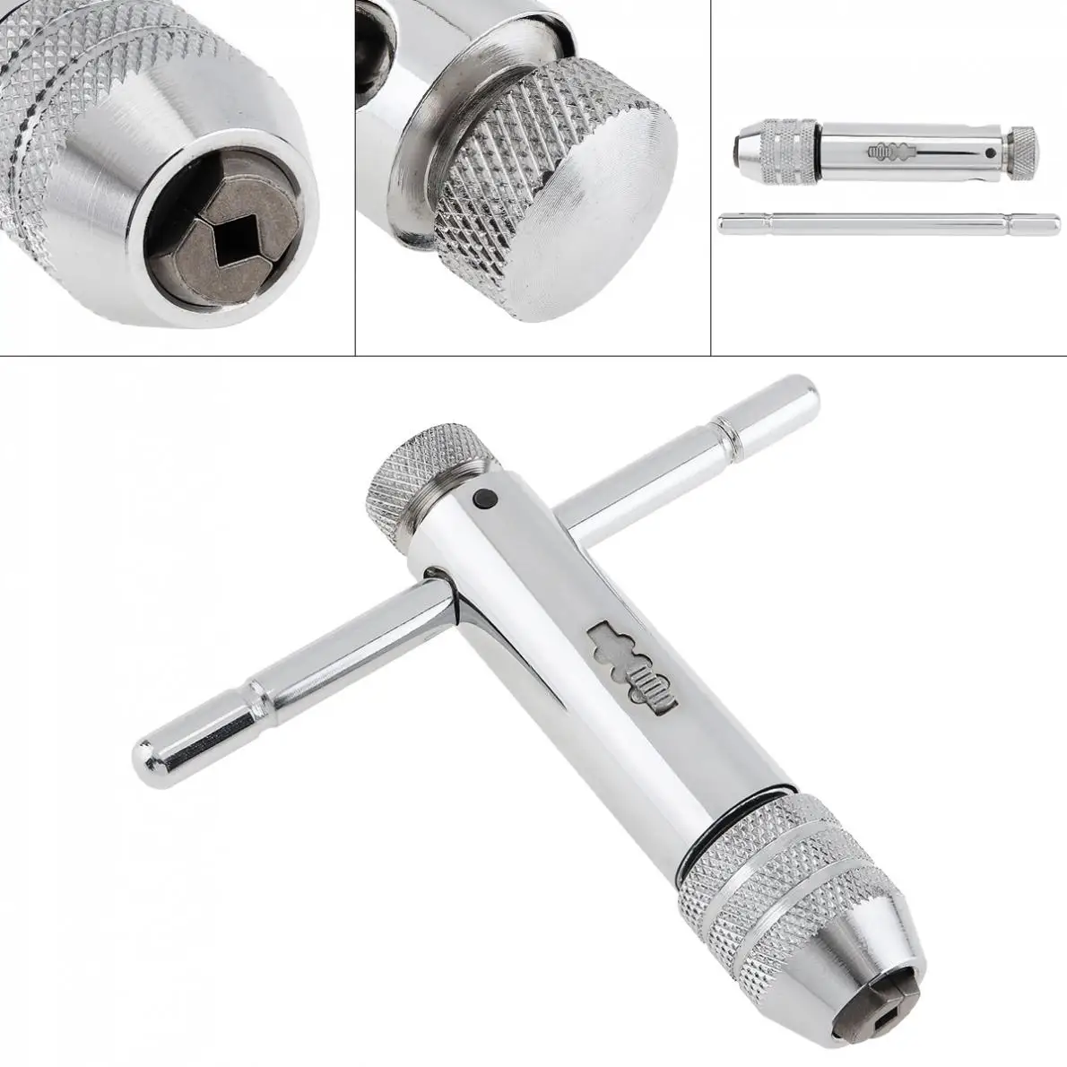 Сплав Сталь M5 M12 разводной ключ левая и правая кнопка с ручной инструмент резьба