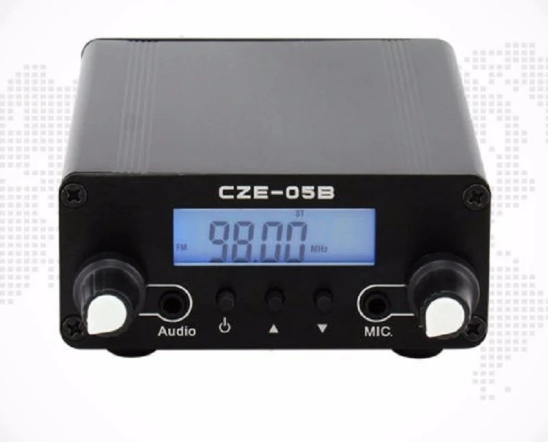 ЖК дисплей PLL 76 МГц ~ 108 0 1/0 5 Вт FM стерео трансмиттер TR508|broadcast transmitter|fm stereo