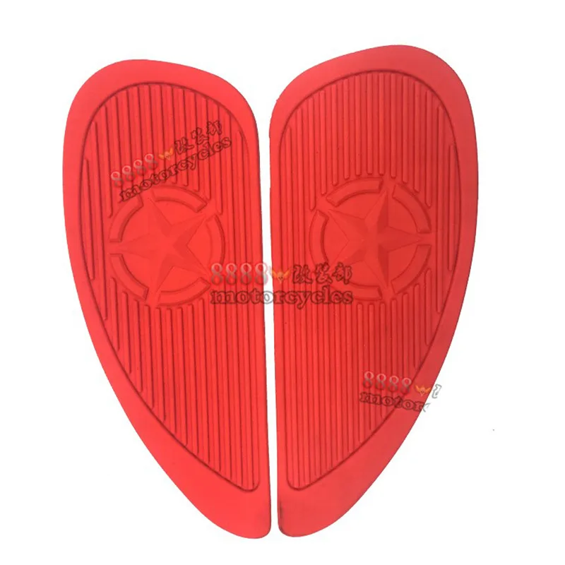 Резиновая наклейка на мотоцикл Универсальная деталь защита колена для vespa yamaha