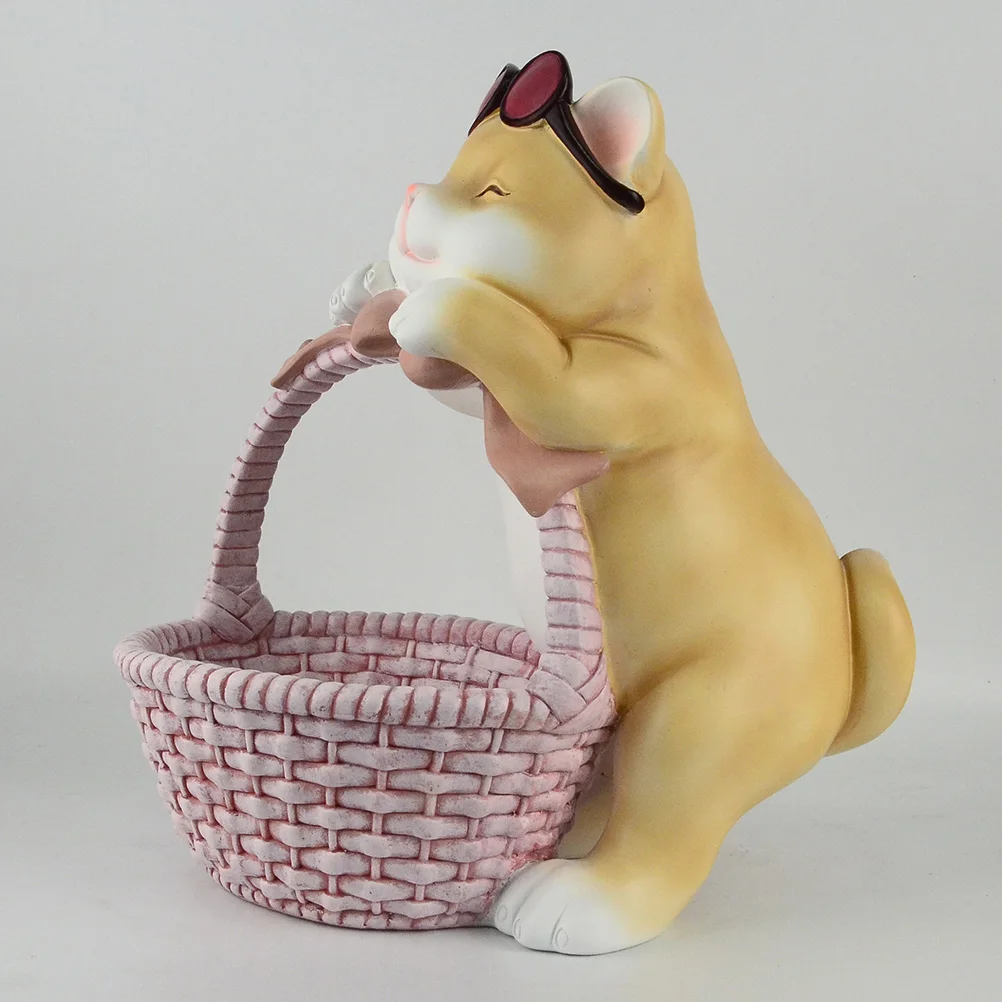 

1Pc Adorable Animal Design Adornment Home Creative Key Jewelry Storage Ornament Home Decor Home Decoration Accessories