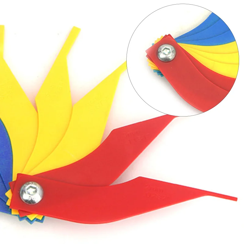 

8 In 1 Brake Pad Measuring Tool Gauge Feeler Tester Scale Lining Thickness Wear Meter Thickness Gauge Handy Measuring New 2020