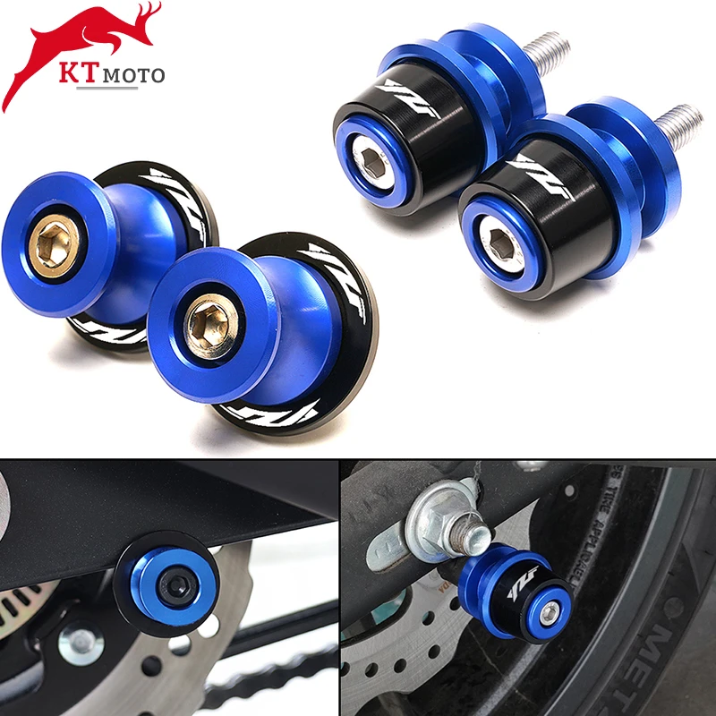 Для Yamaha YZF R3 R25 R6 R1 1999 2021 2020 2019 2018 аксессуары для мотоциклов CNC M6 катушки Swingarm винт