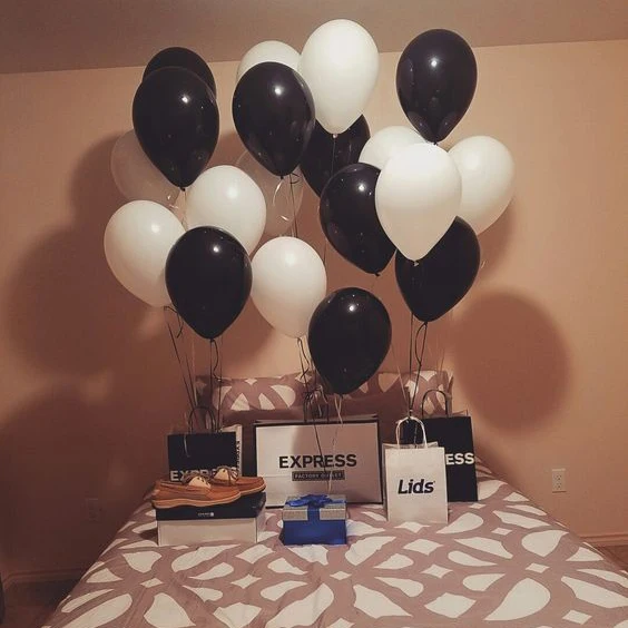 20 шт./лот 2 г черные белые серебряные латексные воздушные шары на день рождения