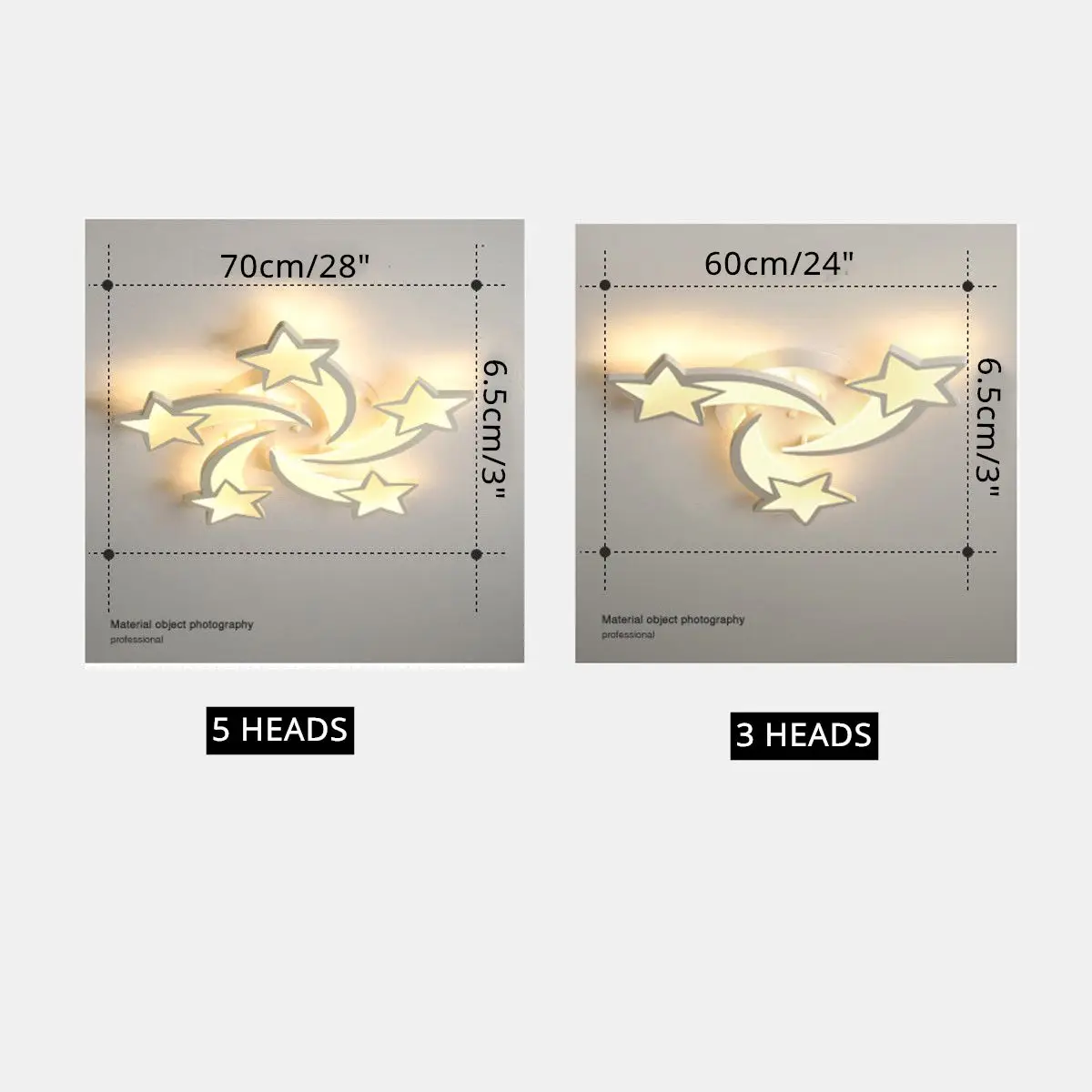 

Acrylic LED Ceiling Light Pendant Lamp Hallway Bedroom Dimmable Fixture Decor