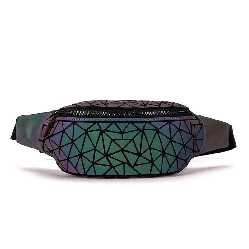 

Поясная сумка Fanny Pack для женщин, светящаяся голографическая дорожная поясная сумка