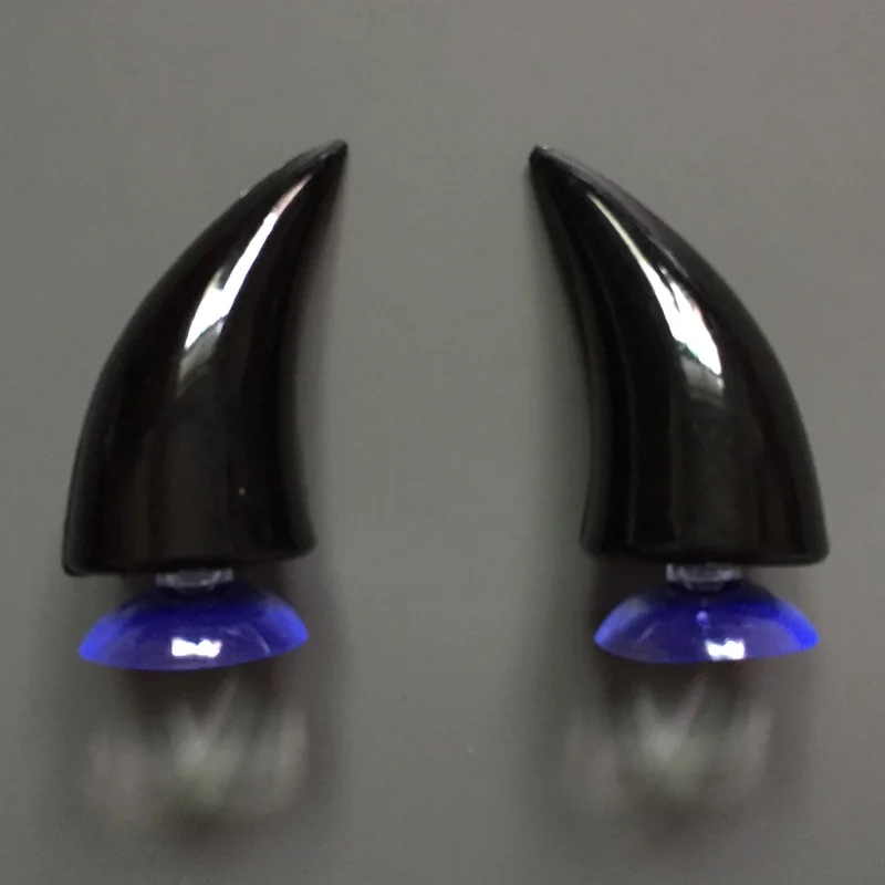 Knight punk wind motorcycle helmet horns corner decoration sucker racing devil horn 2pcs/set | Автомобили и мотоциклы