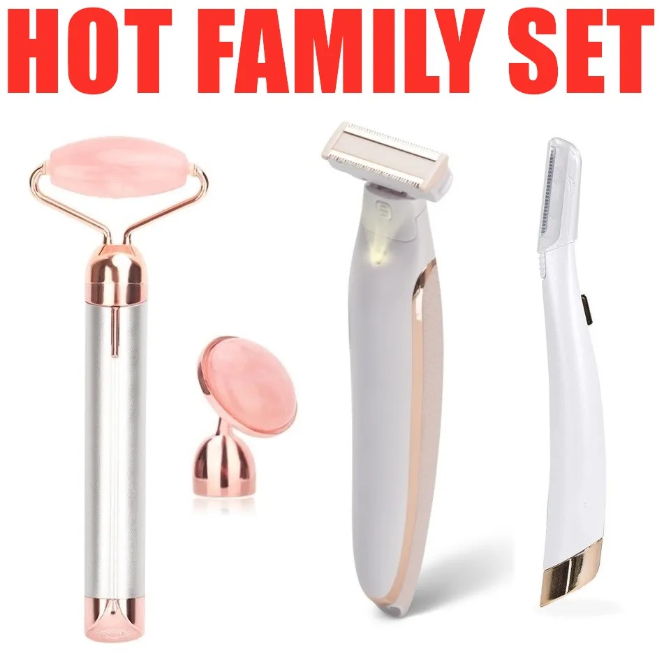 Дермапланинг для удаления волос с подсветкой эксполиатор лица электрическая