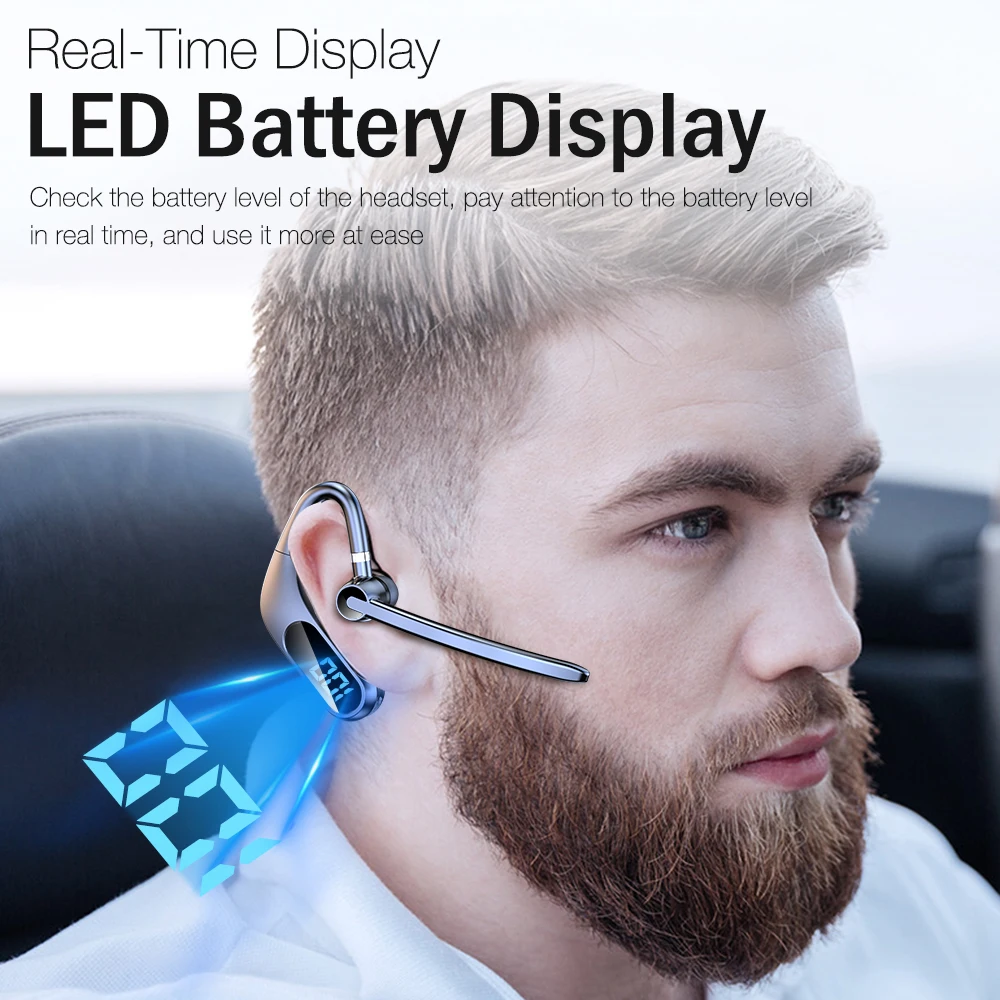 Беспроводная гарнитура Bluetooth 5 0 наушники-вкладыши с микрофоном мини-гарнитура