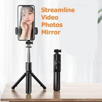 s03 detachable clip bluetooth selfie stick universal horizontal and vertical tripod selfie stick mobile phone bracket photograph