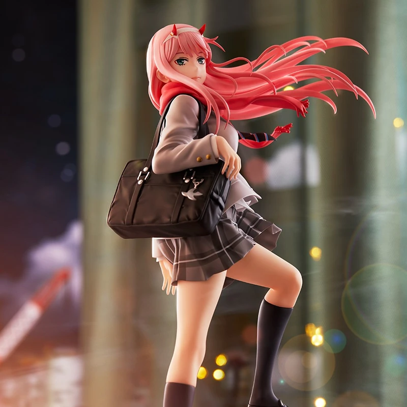 1/7 любимый в FranXX Zero Two Uniform ver. Неокрашенная фигурка GK смола белая модель улучшенная