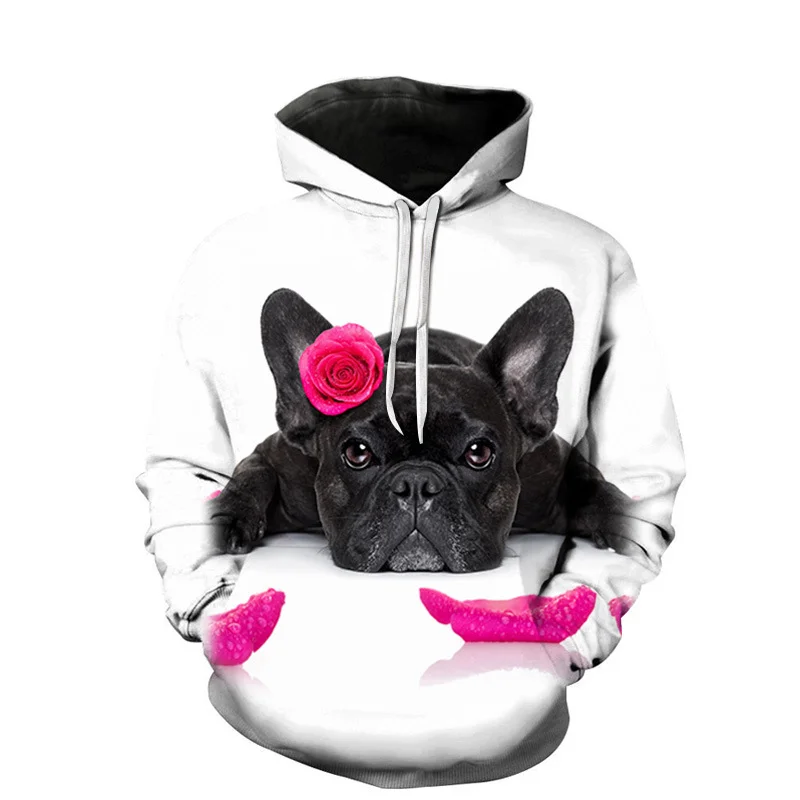 

2021 Trendy Dog 3D Printed Hoodies Men/Women Casual Hooded Sweatshirt Fashion Pullover Harajuku Streetwear Hip Hop Hoodie Tops